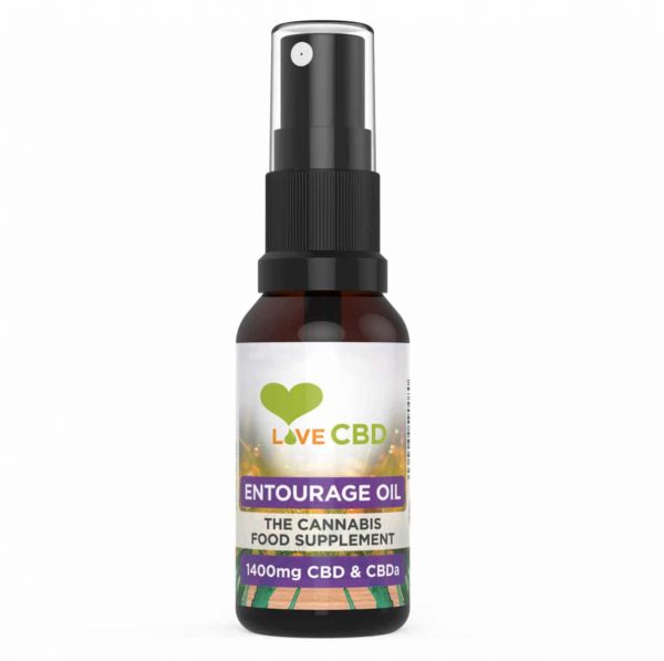 1400MG CBD ENTOURAGE OIL SPRAY