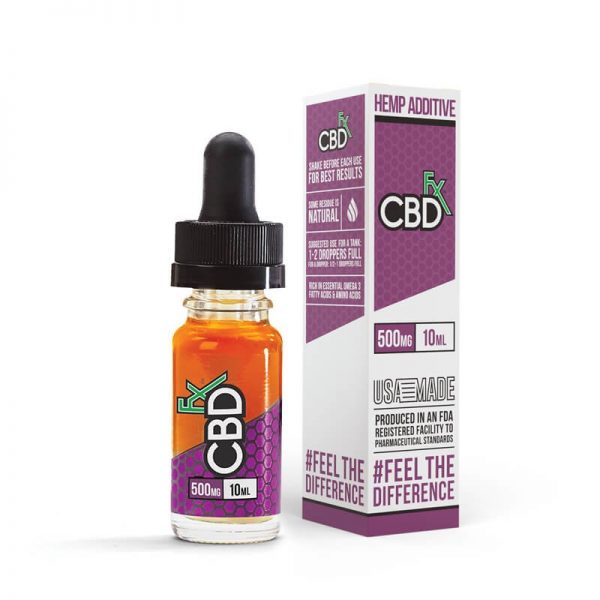 CBD Vape Hemp Additive 500mg 10ml By CBDfx