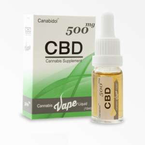 Cannabis CBD Vape Liquid Canabidol (10ml) - 500mg