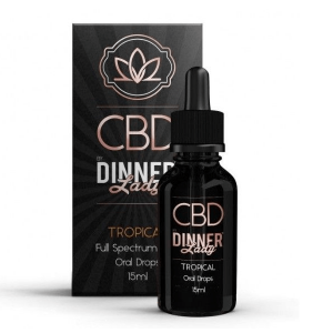 Tropical CBD Oral Drops 15ml By Dinner Lady