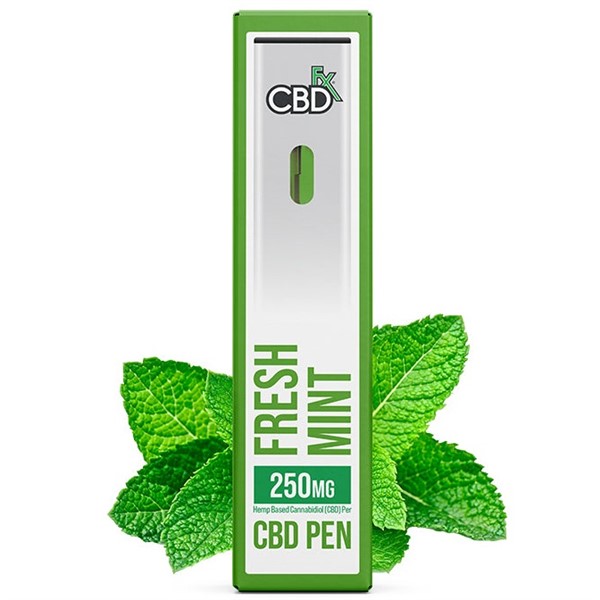 Fresh Mint CBD Vape Pen 250mg By CBDfx