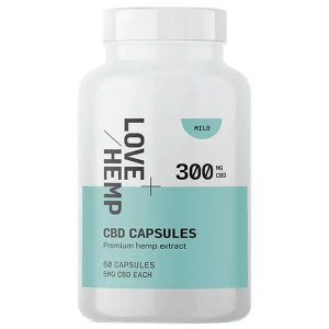 Love Hemp CBD Capsules 5mg 300mg