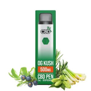 OG Kush CBD Terpenes Vape Pen 500mg By CBDfx