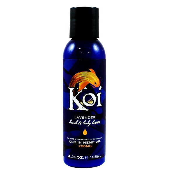 Hemp Oil Lavender Hand & Body Lotion 200mg CBD By Koi CBD