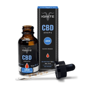 Blood Orange - 1200mg CBD Oil- 30ml - Ignite CBD