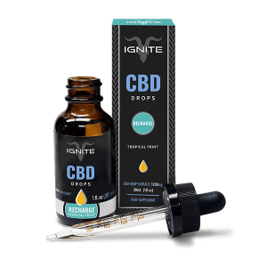 Recharge - Tropical Fruit - 1200mg CBD Oil- 30ml - Ignite CBD