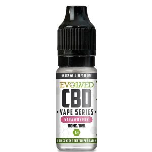 Evolved CBD Strawberry Vape 10ml Bottle