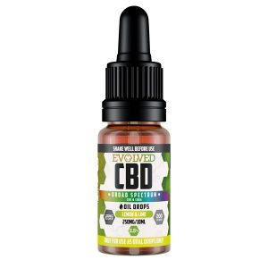 Lemon & Lime CBD Oil 250mg - 2.5% By Evolved CBD