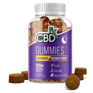 CBD Gummies Chamomile Passion Flower 1500mg By CBDfx