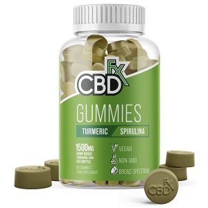 CBD Gummies Turmeric Spirulina 1500mg By CBDfx