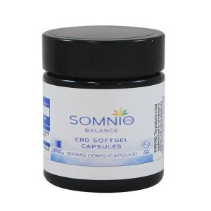 Balance CBD Softgels 300mg 30 Pieces By Somnio CBD