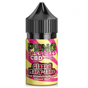 Glazed Mary-Jane Desserts CBD E Liquid 30ml By Peng Vapour