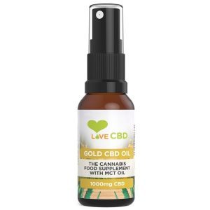 Gold CBD Oil Spray 20ml By Love CBD