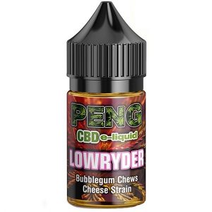 Lowryder CBD E Liquid 30ml By Peng Vapour Co