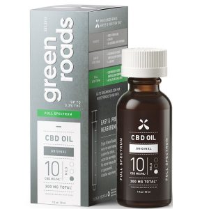 Original Full Spectrum CBD Oil 30ml 300mg By Green Roads