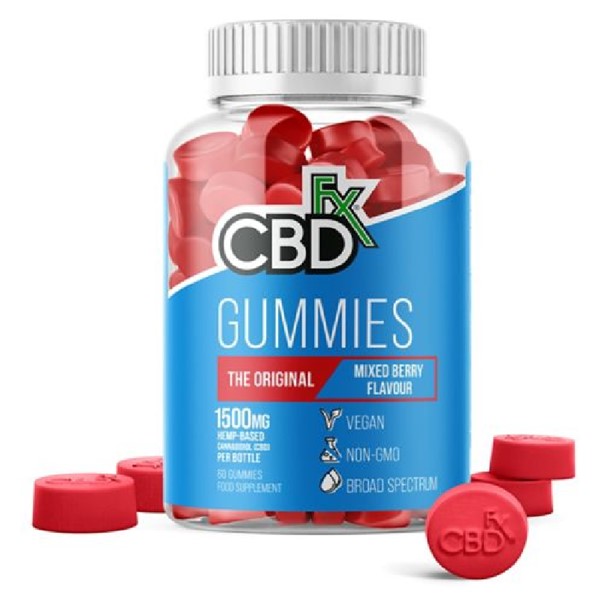 CBD Gummy Bears Original Mixed Berry 1500mg By CBDfx