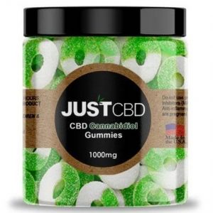 CBD Apple Rings Gummies By Just CBD