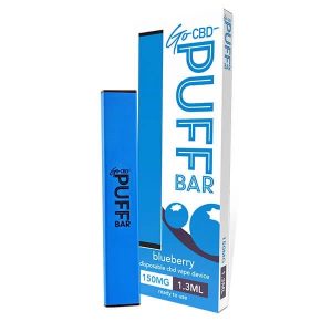 Blueberry Go CBD Puff Bar Disposable Vape Device