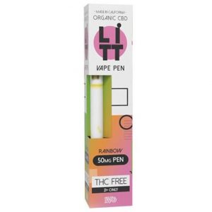 Rainbow Litt Disposable CBD Pen 50mg