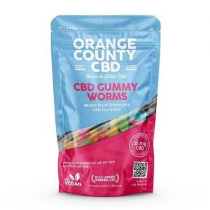 200mg Grab Bag CBD Gummy Worms By Orange County