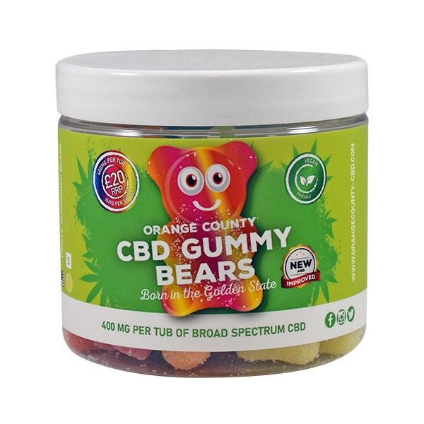 400mg CBD Gummy Bears By Orange County