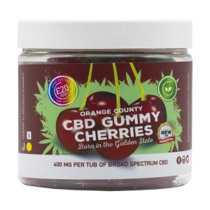 400mg CBD Gummy Cherries By Orange County