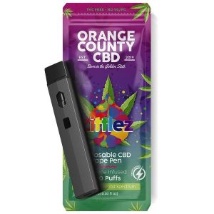 Zittles Disposable CBD Vape 600mg By Orange County