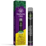 Dark Berries Blackcurrants Menthol Disposable CBD Vape 300mg By Darwin CBD