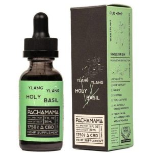 Ylang Ylang Holy Basil CBD Oil Tincture 30ml By Pachamama